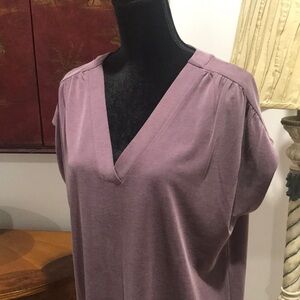 Tahari Plum Sheath Dress